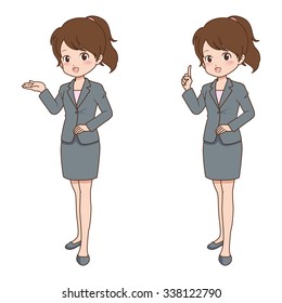 woman poses