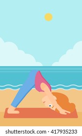 Frauen, die Yoga praktizieren.