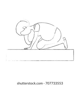 Woman pregnant doing prophylaxis exercises