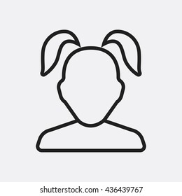 woman profile Icon