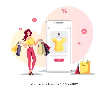 Store girl Images, Stock Photos & Vectors | Shutterstock