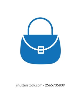 Woman purse icon Thin line illustration set