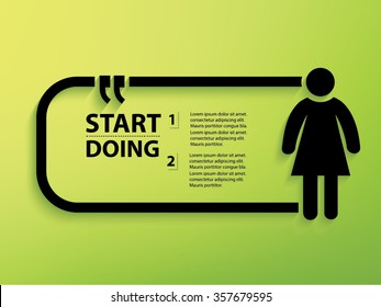 
Woman Quotation Mark Speech Bubble,design