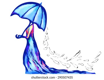 woman of rain. 