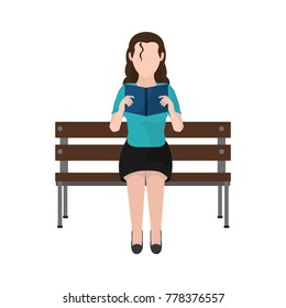 Woman reading design