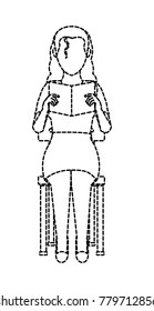 Woman reading design