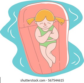 woman relax