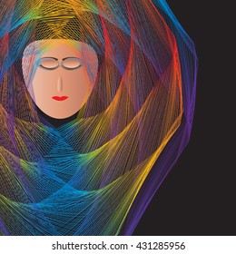 Woman in Robes