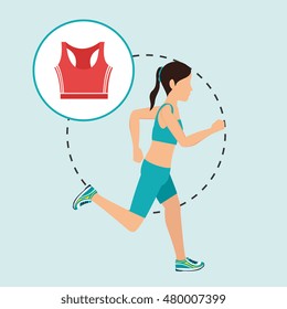 woman run sport health