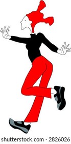 Woman Running