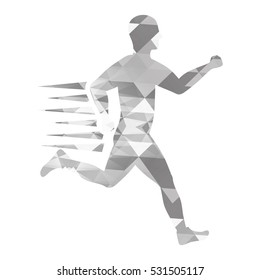 woman running fitness icon vector illustration graphic design