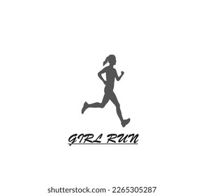 woman running leisurely in the morning