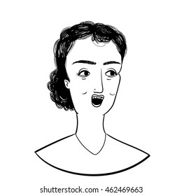 The woman said