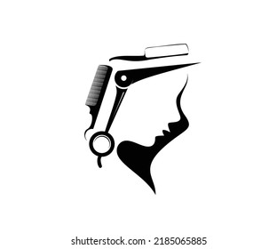 woman salon beauty logo icon