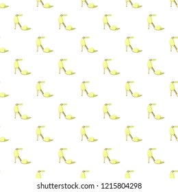 Woman sandal pattern seamless repeat background for any web design