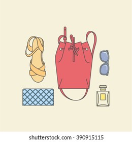 Woman set