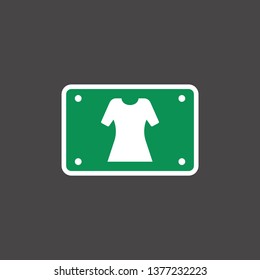 woman shirt icon