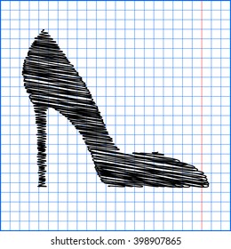 woman shoe icon