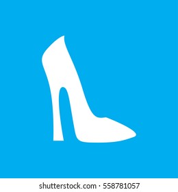 woman shoe icon illustration isolated vector