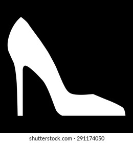 woman shoe icon. Vector illustration