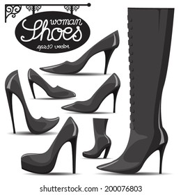 Woman Shoes Black