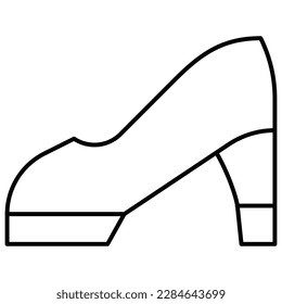 woman shoes icon for down load