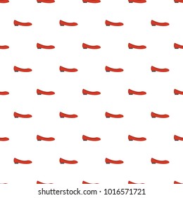 Woman shoes pattern seamless in flat style for any design
