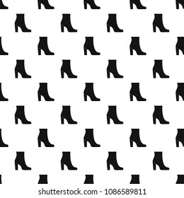 Woman shoes pattern vector seamless repeating for any web design