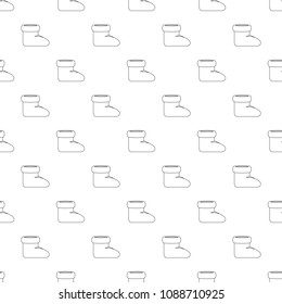 Woman shoes pattern vector seamless repeating for any web design