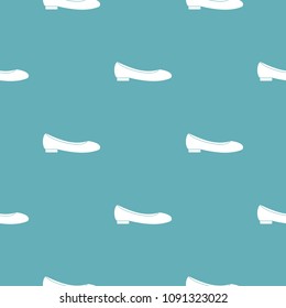 Woman shoes pattern vector seamless repeating for any web design