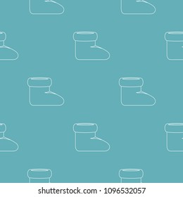 Woman shoes pattern vector seamless repeating for any web design
