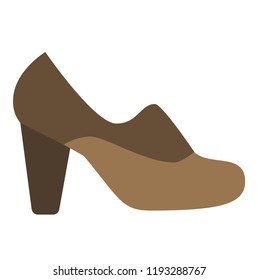 woman shoes vector