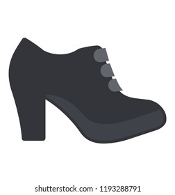 woman shoes vector