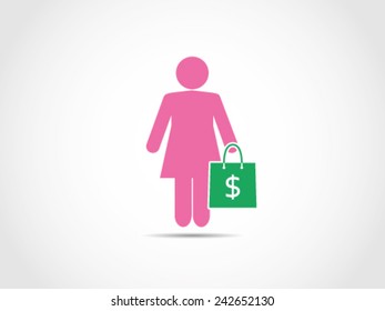 Woman Shopping