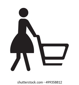 198,028 Woman shopping icons Images, Stock Photos & Vectors | Shutterstock