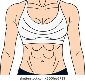 Woman Shows Off Flat Stomach After Morning Diet and Gym Workout Routine