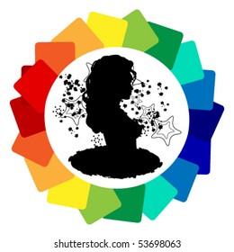 woman silhouette