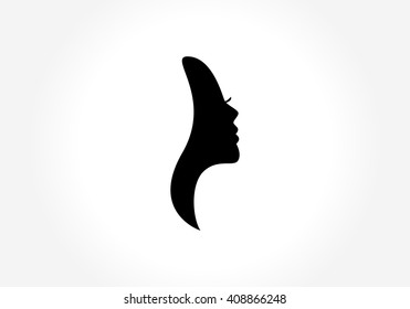 woman silhouette, Beauty Treatment