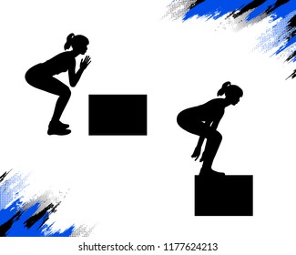 Crossfit Box Jumps Images Stock Photos Vectors Shutterstock