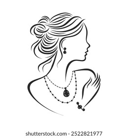 Woman silhouette logo Female Silhouette logo Exotic Beautiful Woman Premium Vector Silhouette Pilates Woman Logo  