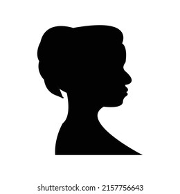 Woman silhouette . Woman vector 