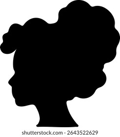woman silhouette vector art illustration