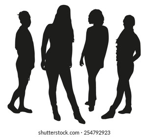 Woman Silhouettes