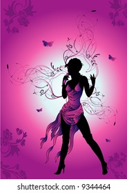 woman singer