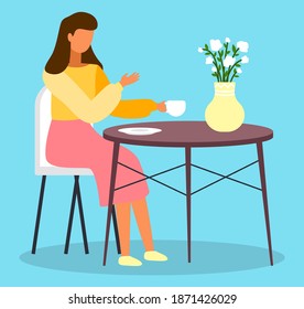 306 Conversation tea silhouette Images, Stock Photos & Vectors ...