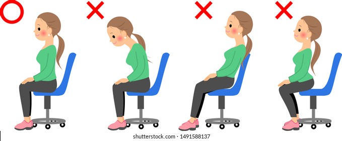 235,183 Woman posture Images, Stock Photos & Vectors | Shutterstock