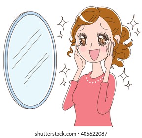 woman skin care