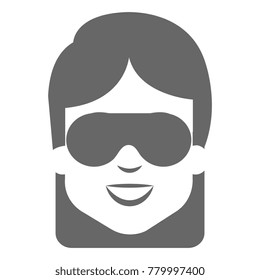 woman with sleeping mask
