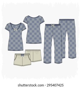 Woman Sleepwear Pajama Set