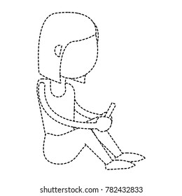 Woman with smartphone